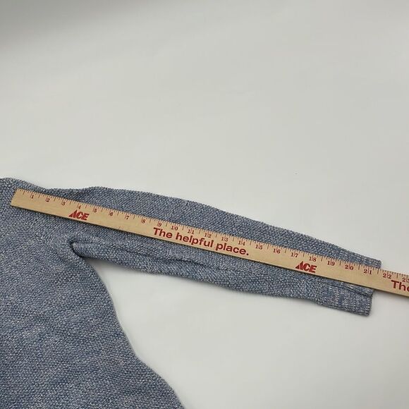 Blue 100% cotton Croft and barrow sweater - Picture 9 of 10